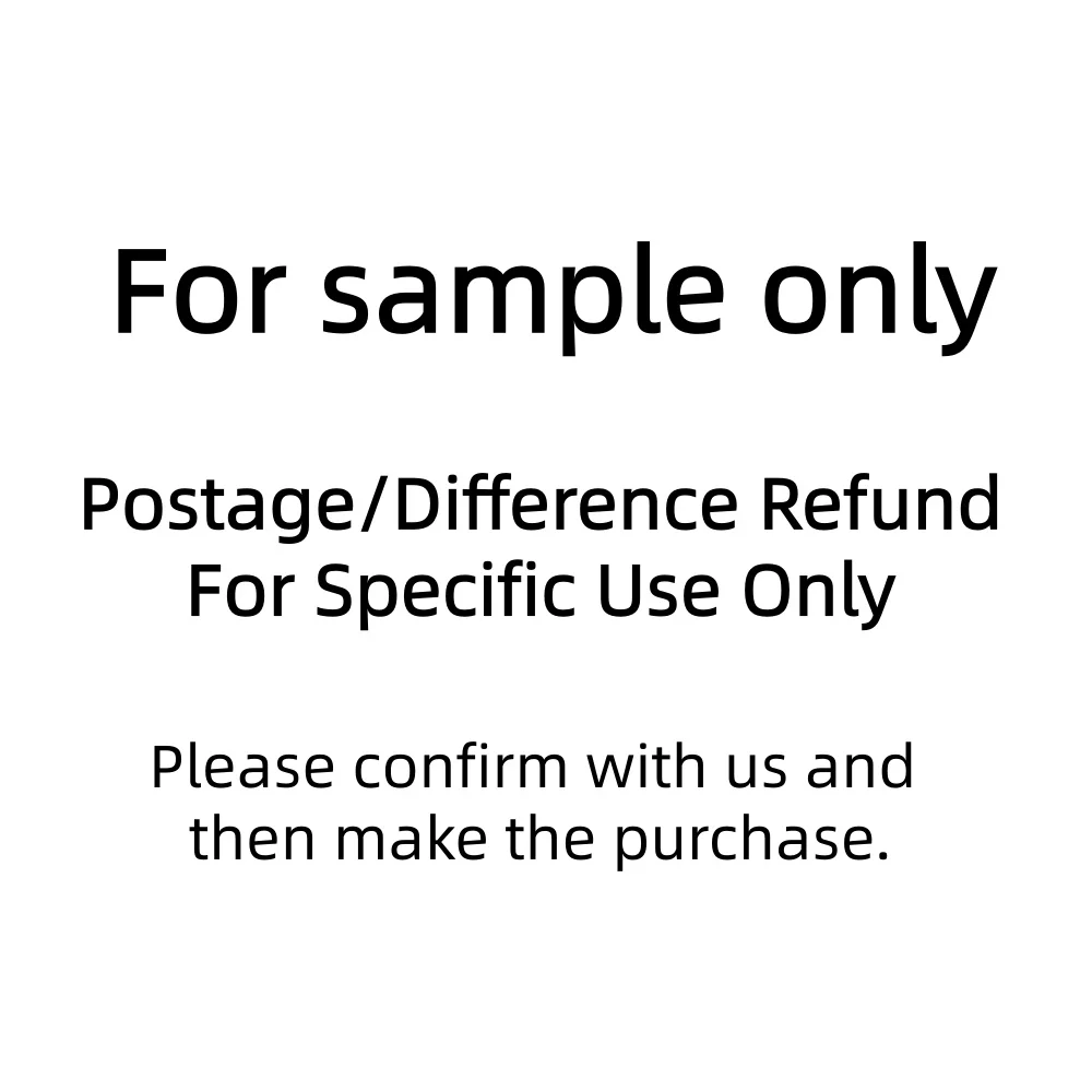 Postage/Difference Refund For Specific Use Only.Please confirm with us and then make the purchase.