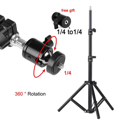 Imagen 2 del producto DITONG 110/160cm soporte portátil para magcubic HY300 pro proyector trípode soporte para magcubic HY320mini proyector escalable