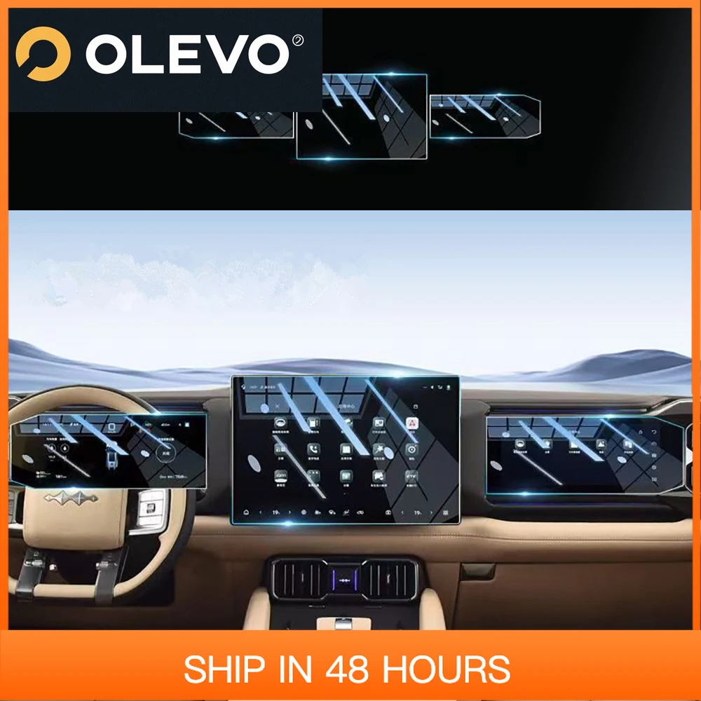 

Fit For BYD Formula Leopard 8 Central Control Screen Film Screen Tempered Film Automotive Interior Accessories Modification