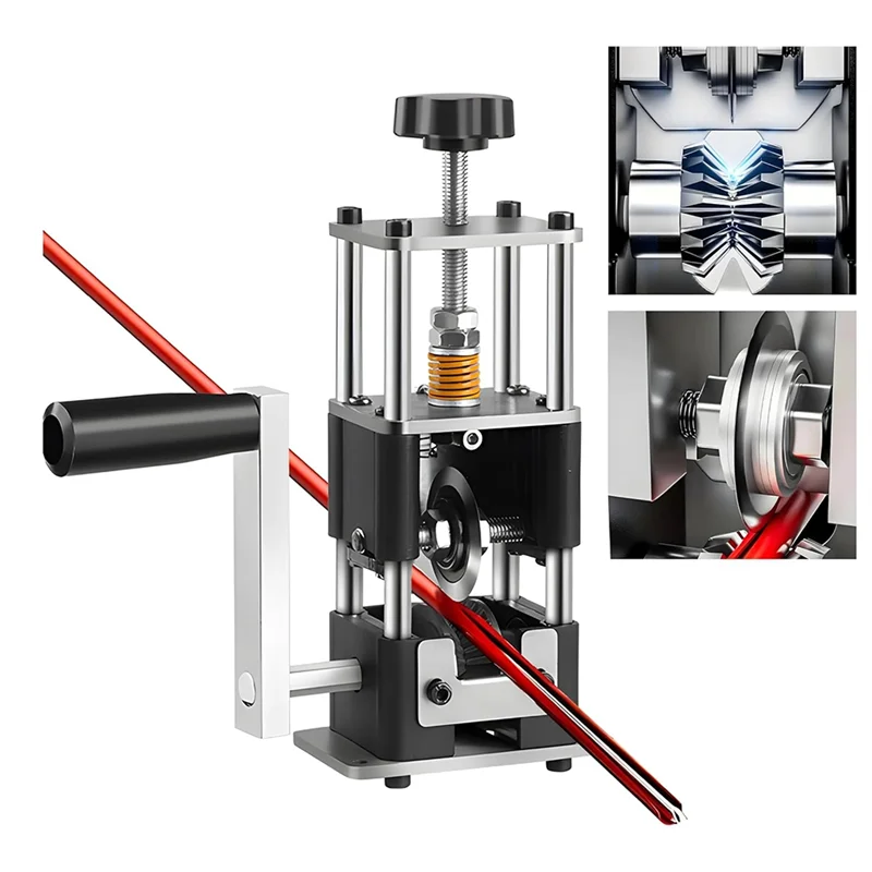 

A26F-Wire Stripper Machine Drill Powered Wire Stripper Tool For Wire 0.04 Inch -1 Inch Wire Scrap DIY Copper Recycling