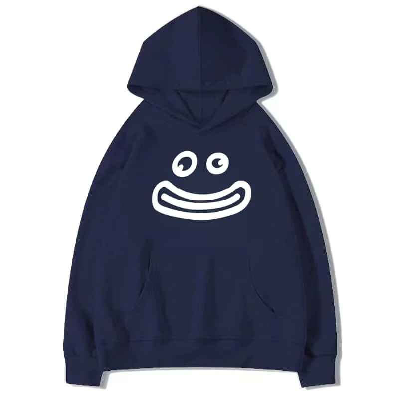 Felpa con stampa espressione divertente, stile alla moda e semplice, adatta per l'uso quotidiano femminile e le attività all'aperto