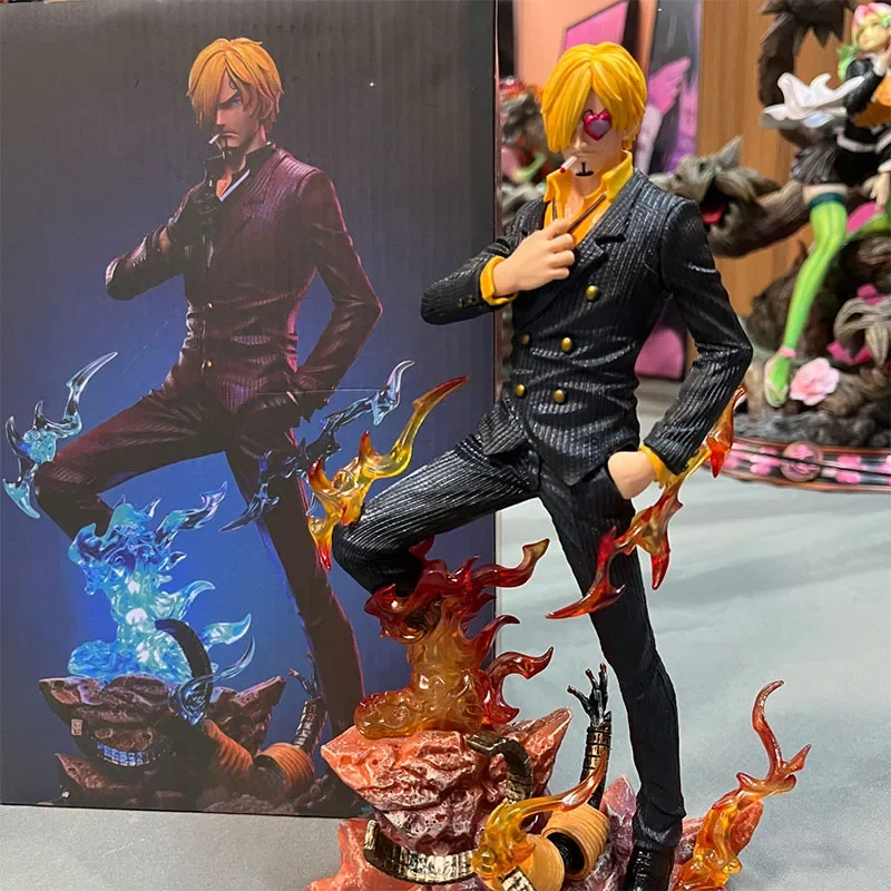 

One Piece Lx Figure Vinsmoke Sanji Action Figurine Japanese Anime Model Collection Pvc Statue Dolls Desk Decoration Gift Toy