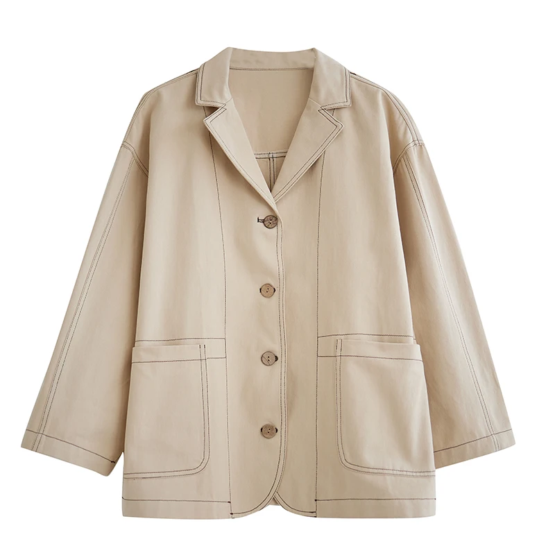 Abito lungo casual in cotone e lino Jaet da donna in puro colore sciolto dimagrante per il tempo libero piccolo top western