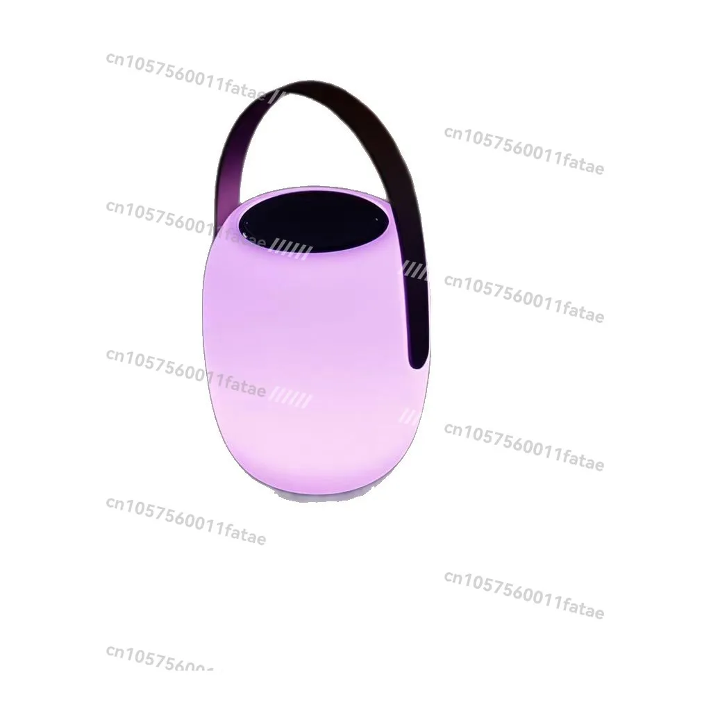

Portable HIFI Bluetooth Speaker Ambient Light Rotomolding Homestay Outdoor Garden Luminous Colorful Camping Light