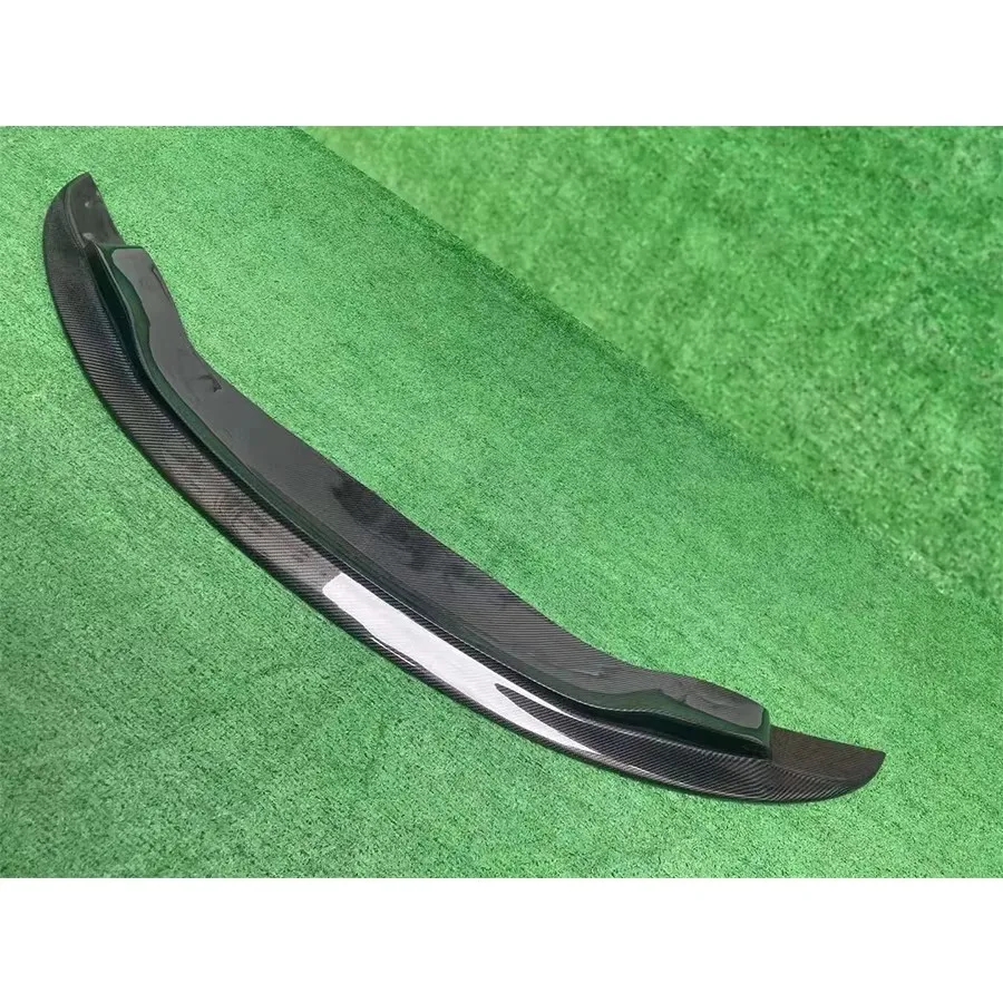 لسيارات BMW M3 E92 E93 ألياف الكربون شفة أمامية للسيارة المصد الأمامي كلبشة سبويلر الناشر الجبهة الشفة الذقن 06-11 اكسسوارات السيارات #2