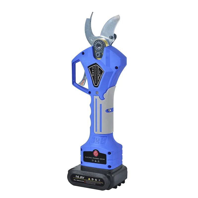 CE FCC Certified High Quality Cordless Electric Scissors 28MM SK5 Steel Cutting Blades Lithi Battery Extension Rod Power Tools