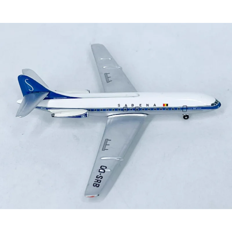 Diecast Scale Inflight 1:500 SabENA SE-210 OO-SRB Static Alloy Aircraft Model Metal Airplane Decoration Gift Collection Display