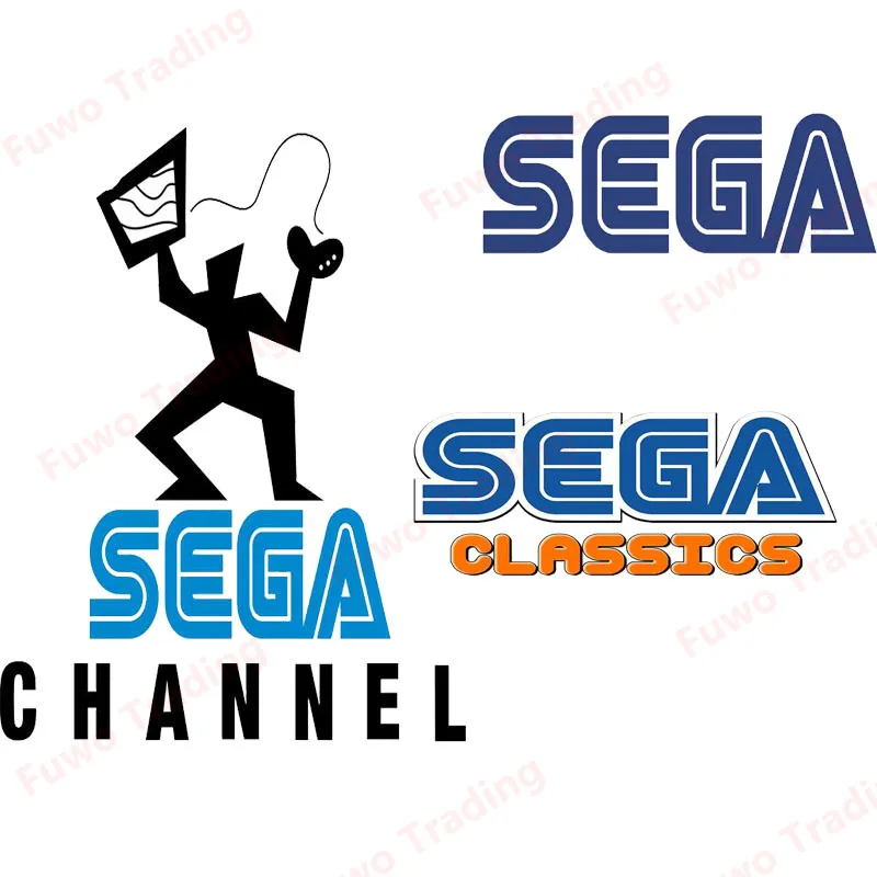 Simple Creative Car Sticker SEGA Letter Waterproof Vinyl Decals for Window Motorcycle Camper Bumper Helmet Truck Decoration PVC