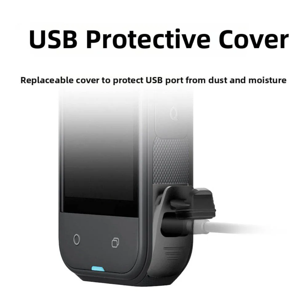 Waterproof USB Charging Port Side Cover For Insta360 One X5 Effectively Safeguarding Charging Port From Moisture Camera Parts
