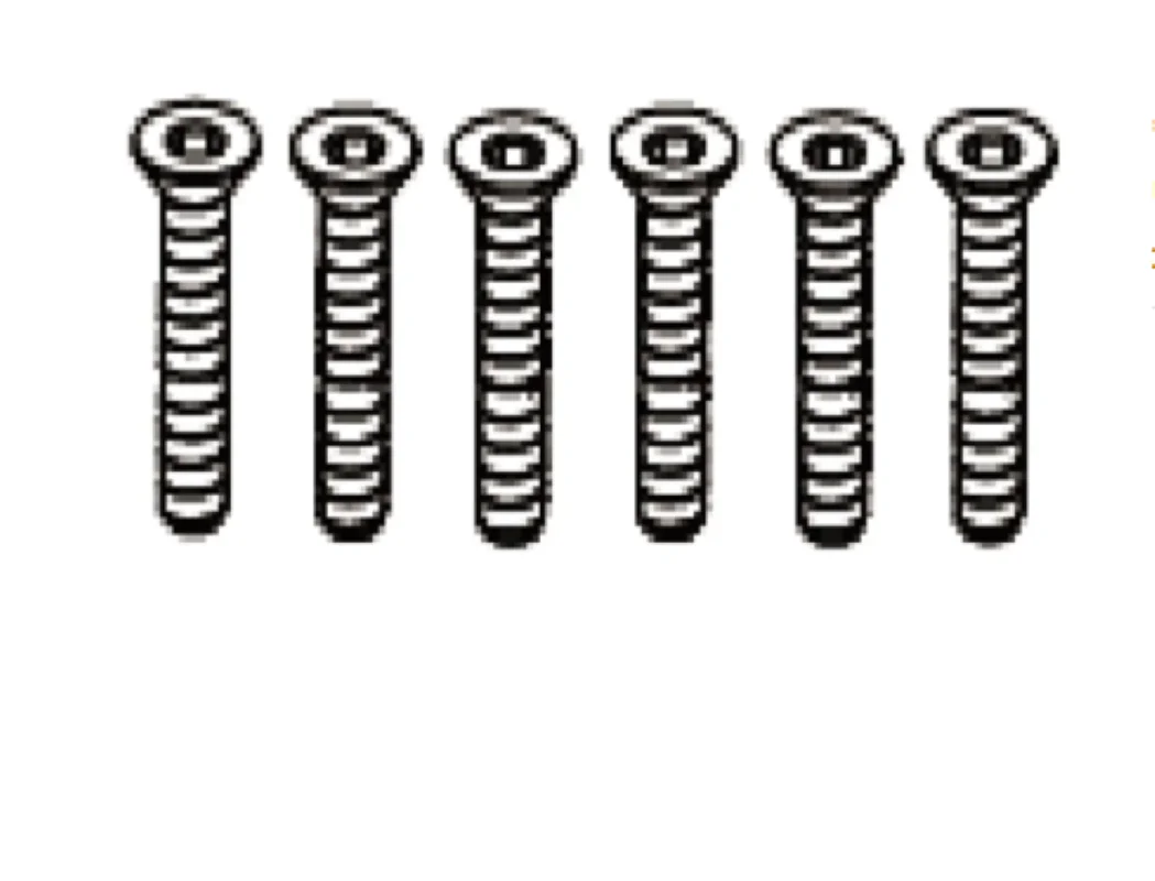 

ZD Racing EX07 Flat Head Screws M4*30 6PCS 8587