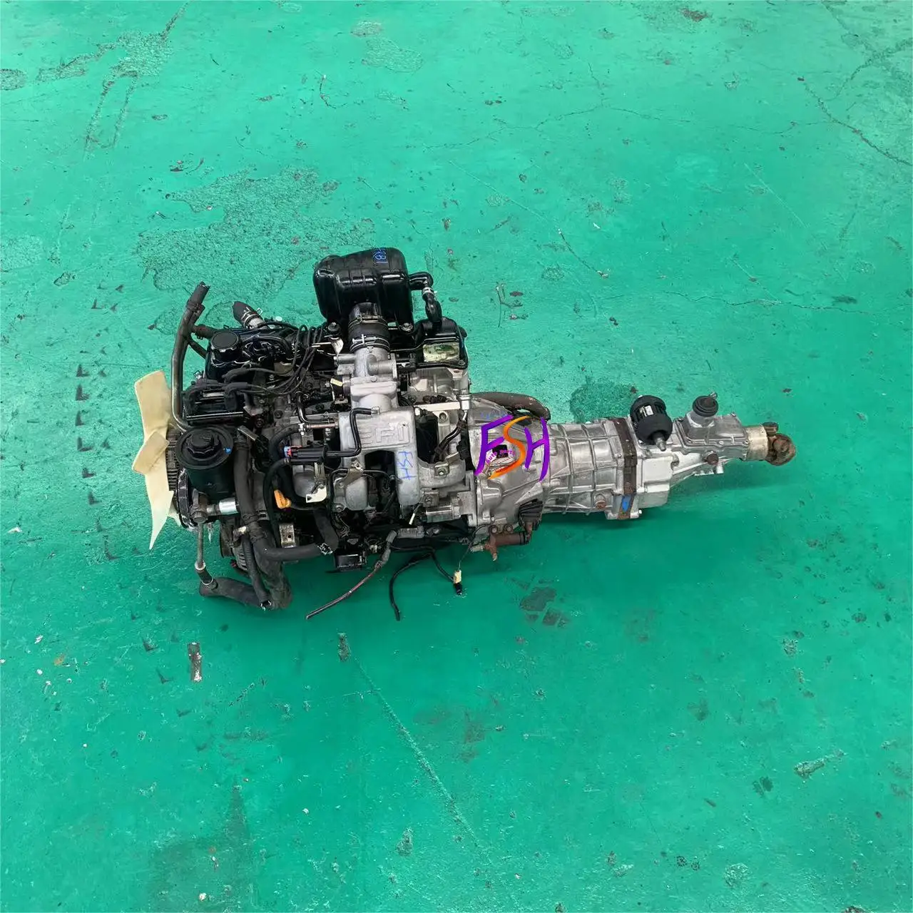 ForJin Bei Used Complete Engine 4RB1 High Quality Second-hand Engine Assembly