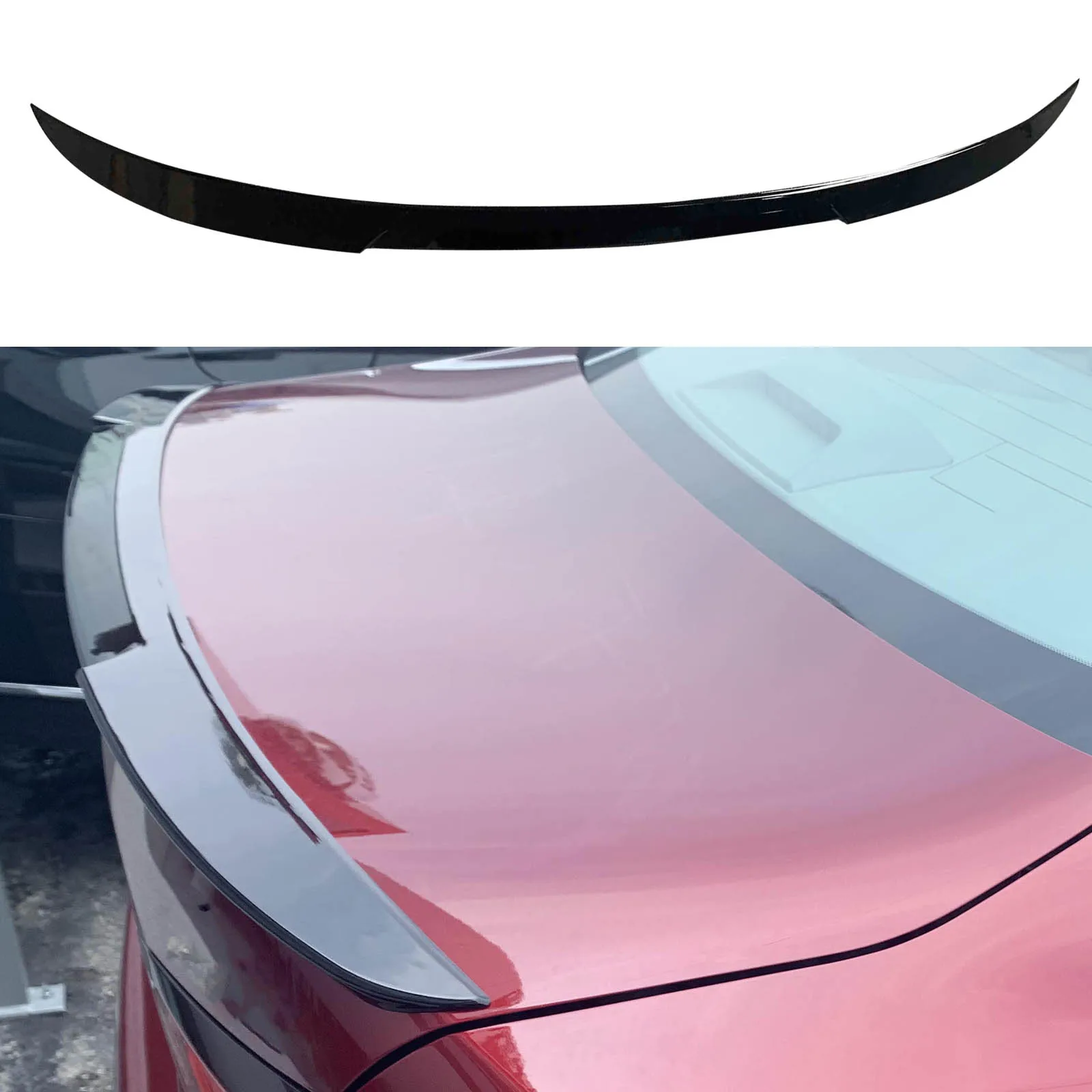 

Car Rear Spoiler Tail Wing For Nissan Altima 2019-2021 Sedan only Extension Body Kit Rear Trunk Lip Trim