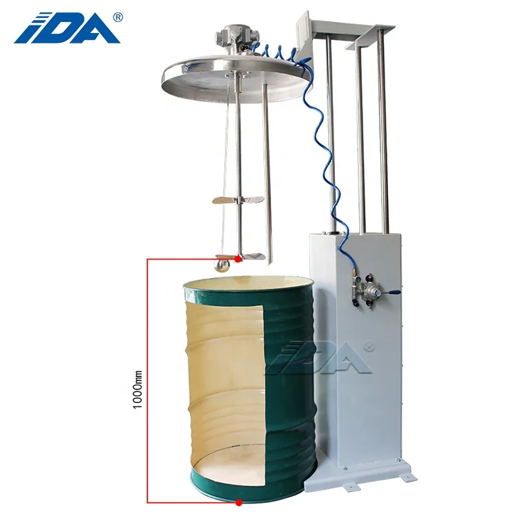 Good price Pneumatic lifting dispersion mixer paint color mixing machine,pneumatic paint dissolver mixer