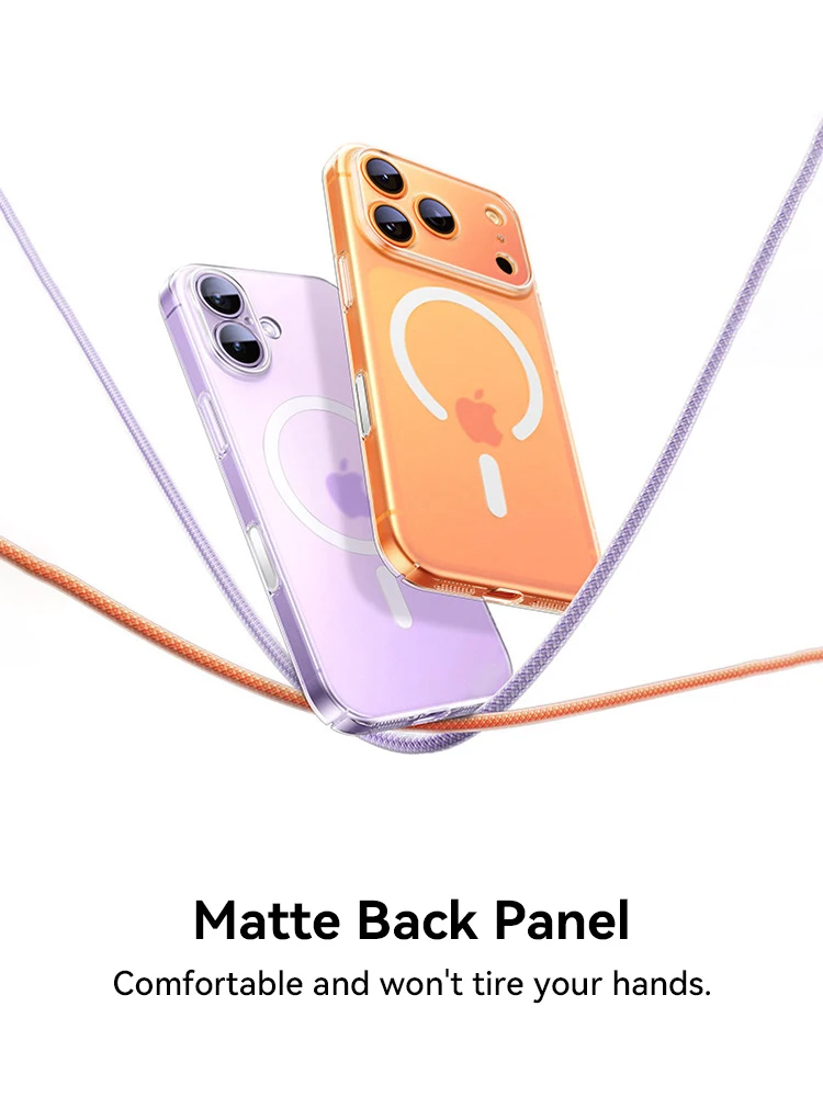 Etui Joyroom do iPhone 18 Pro Max Magnetyczne Matowe Etui Ochrona Obiektywu Pokrowiec Matowy do iPhone 18 Pro Pokrowiec na Ładowarkę Bezprzewodową — zdjęcie produktu 5