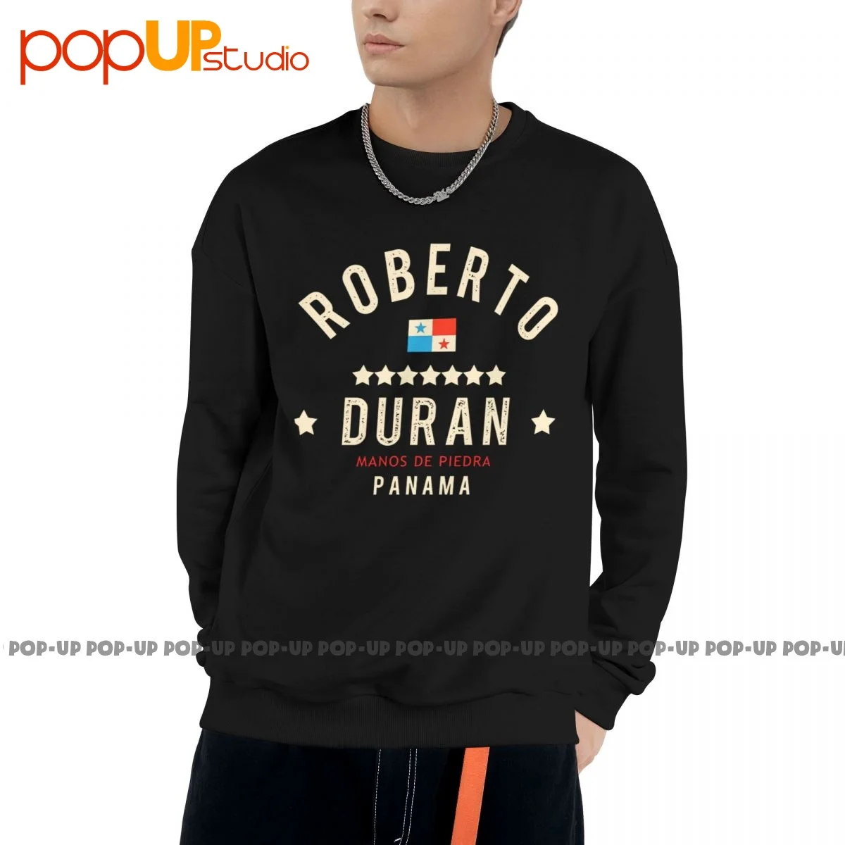 Dedicated To Roberto Duran Sweatshirt Pullover Shirts Top Unique Natural High Quality