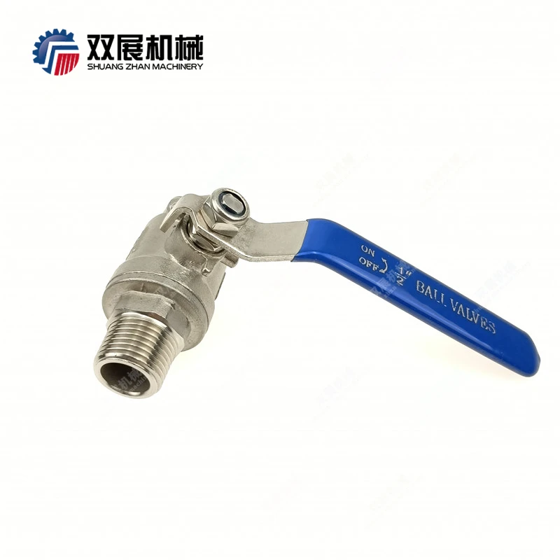 Full Port Ball Valve 1/2 Inch Male x Female Stainless Steel 304 Heavy Duty for Water, Oil, and Gas,1000WOG (1/2 Inch NPT)