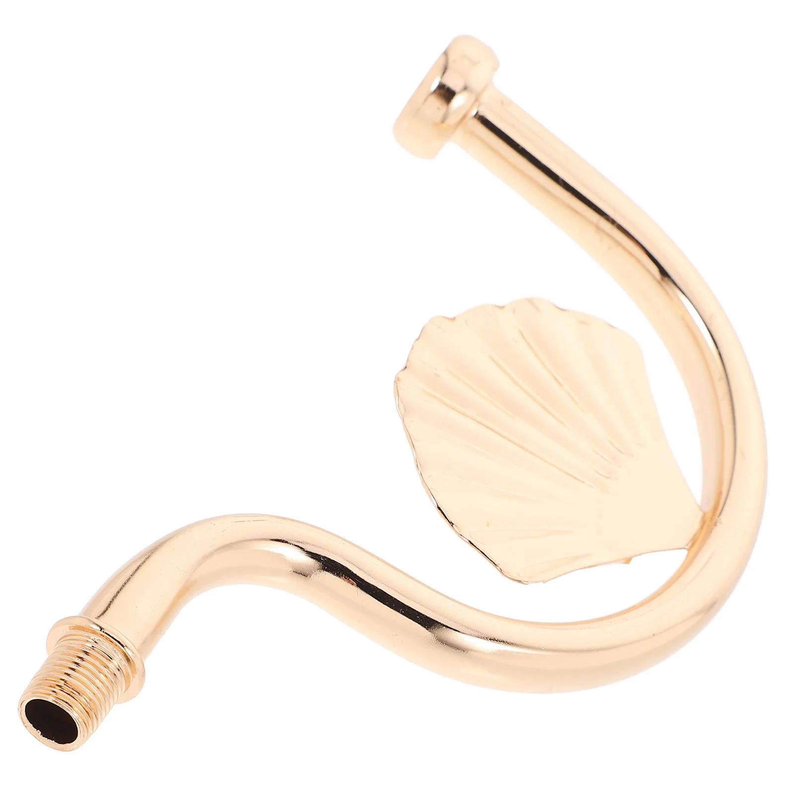 

Threaded Curved Lamp Rod Metal Extension Part Light Fixture Wall Lamp Accessory Lighting Fixture Down Rod