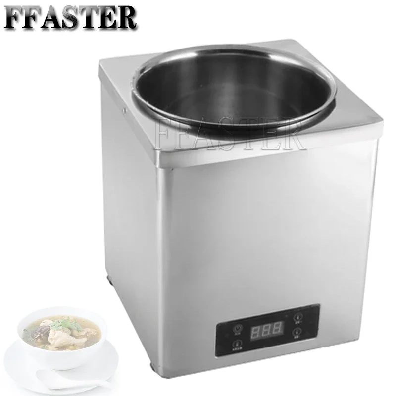 BURUIMU 전자 수프 냄비 스테인레스 스틸 우유 따뜻한 진주 냄비 진주 타피오카 가루 단열 냄비