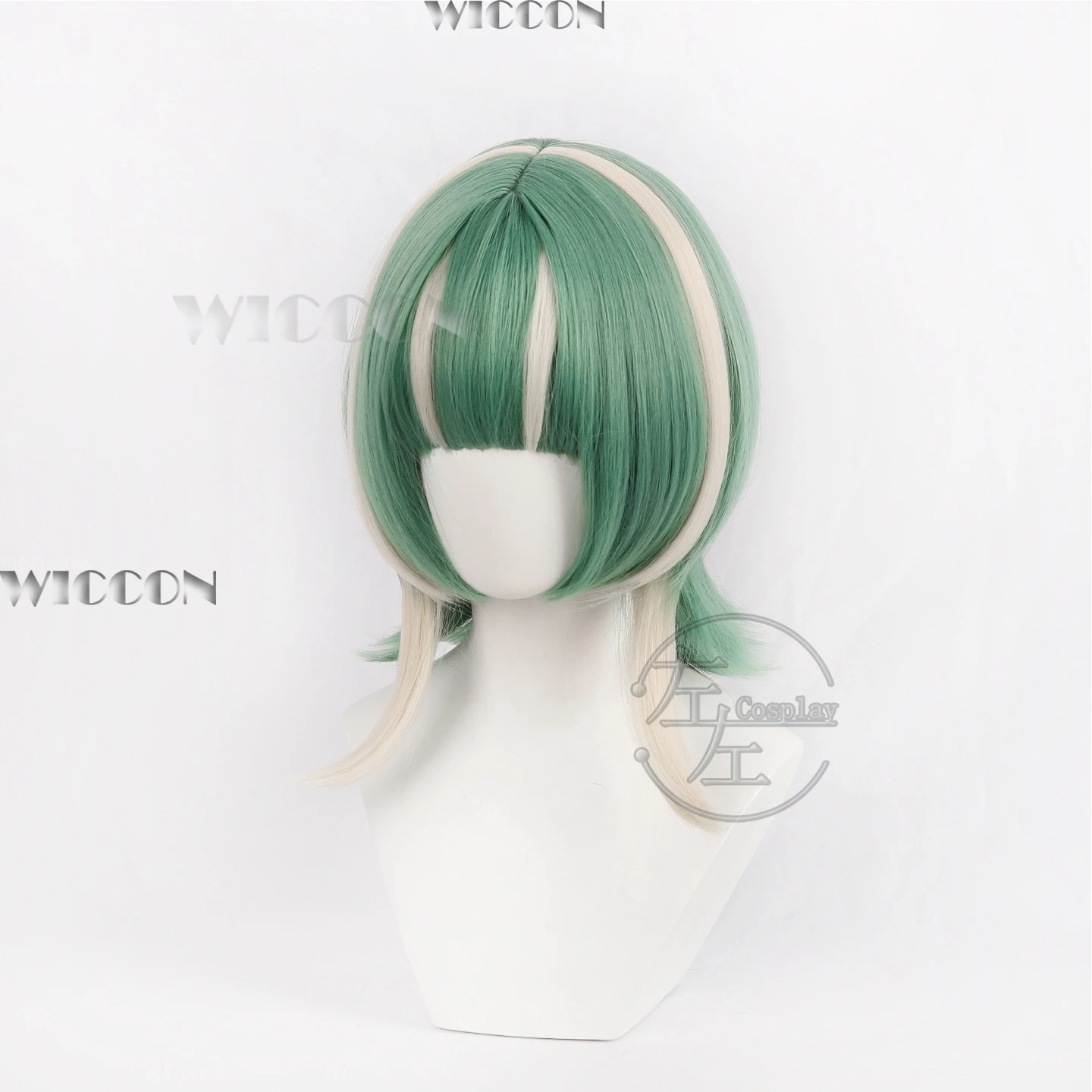 Guita Hebby أنيمي GACHIAKUTA شعر مستعار تأثيري الأخضر مزيج الشعر الجديد مانغا المنظفات معرض النساء هالوين نمط الشعر مهرجان نافيداد