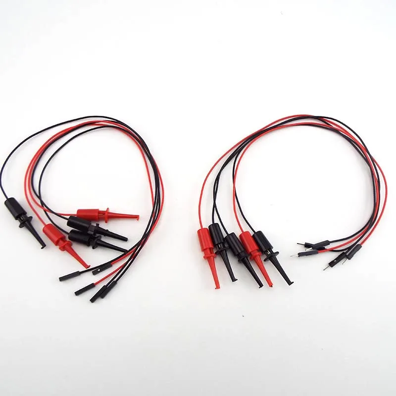 Hak testowy z męską żeńską głowicą Dupont Line Transistor Tester Hook do elektrycznego haka Test Clip Instrumentation