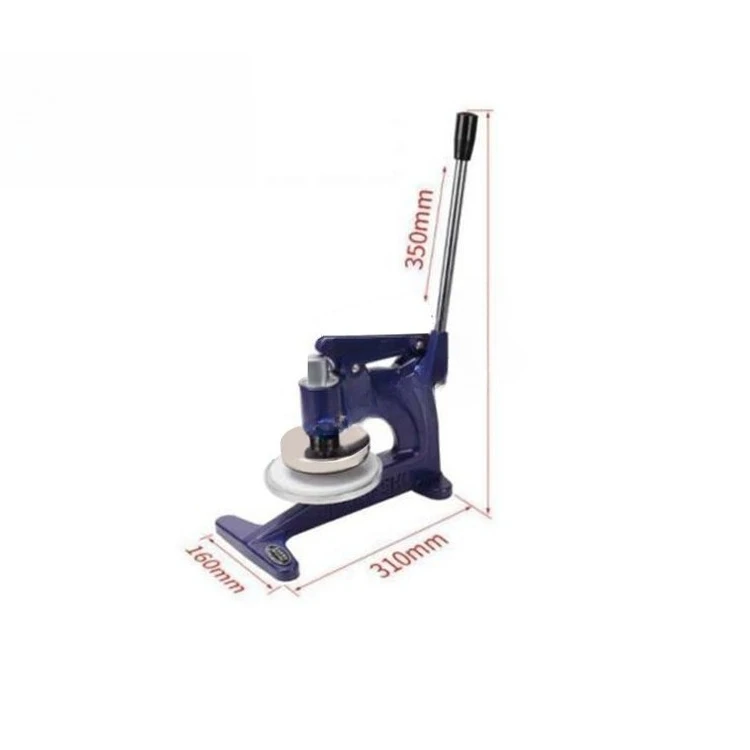 Manual hole-punching sampler for cutting and sampling textiles, leather, battery electrodes, and similar materials.