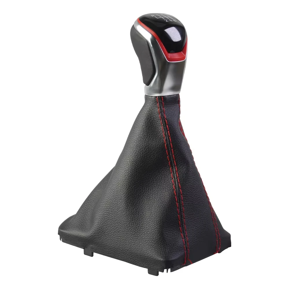 5/6 Speed Change Shifter Handball With Gaiter Boot Cover 5H1 711 113 5H1711113 Gear Lever Shift Knob For VW Golf 8 MK8 Manual