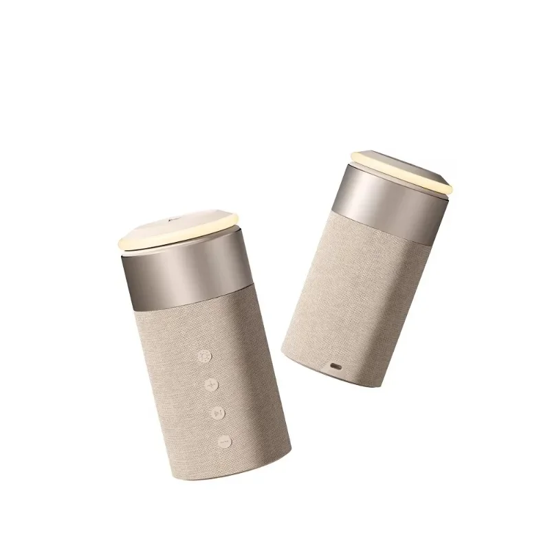 Portable Bluetooth Speaker, Foldable Magnetic Charging Station, Dimmable Night Phone Earbud Lamp Holder