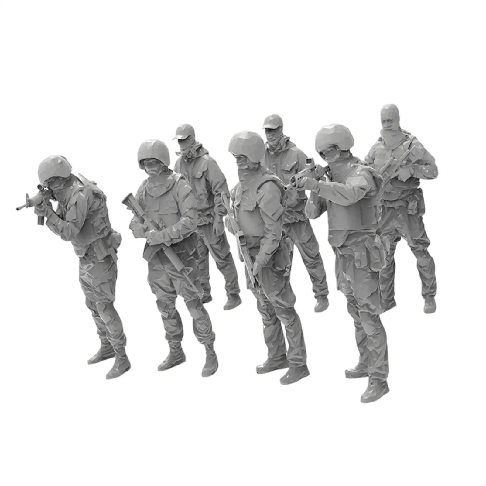 

7x миниатюрные фигурки, масштаб 1:72, аксессуары для кукольного домика, проекты «сделай сам», диорамы из смолы, фигурки для хобби, друзей, настольные игры, семья