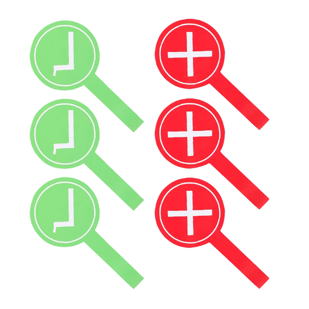 Voting Paddles Or False Whiteboards Yes Or No Paddles Blank Scoreboards Dry Erase Answer Reusable Judging Board