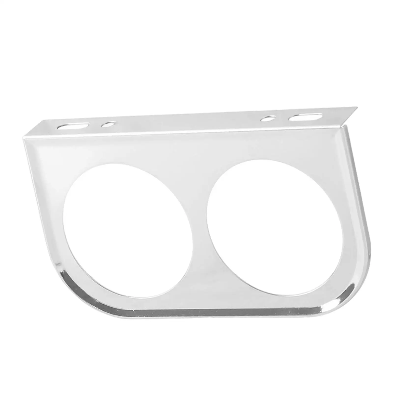 Universal Instrument Mounting Panel Dual Pod Gauge Holder for 52mm Car Meter Under Dash Application