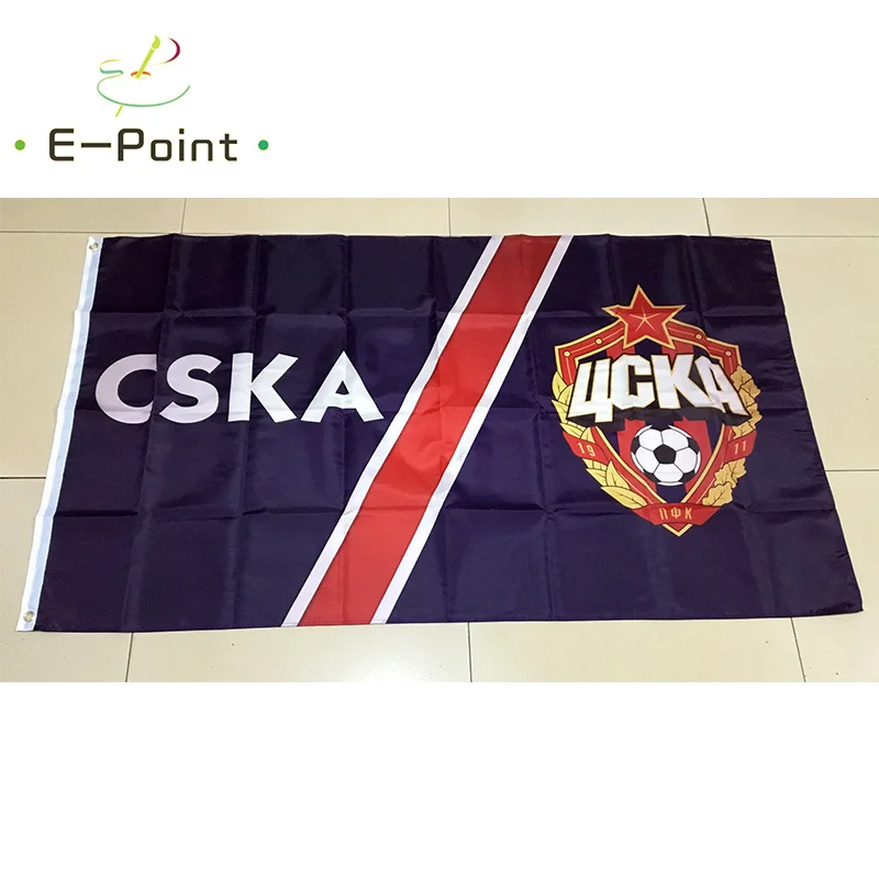 CSKA Moscow Flag 60x90cm 90x150cm Decoration Banner for Home and Garden