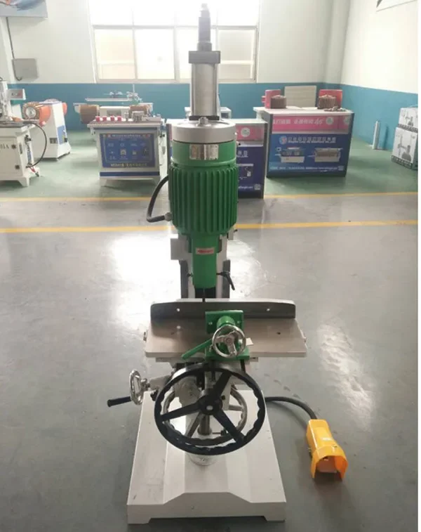 MZ1610A Woodworking Machinery Hinge Driller Square Hole Drilling Machine for Woodworking Processing Laboratory Furniture Manufac