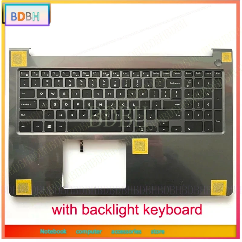 New For Vostro 15 5568 V5568 P62F laptop Upper cover palm rest case keyboard 0HJP49