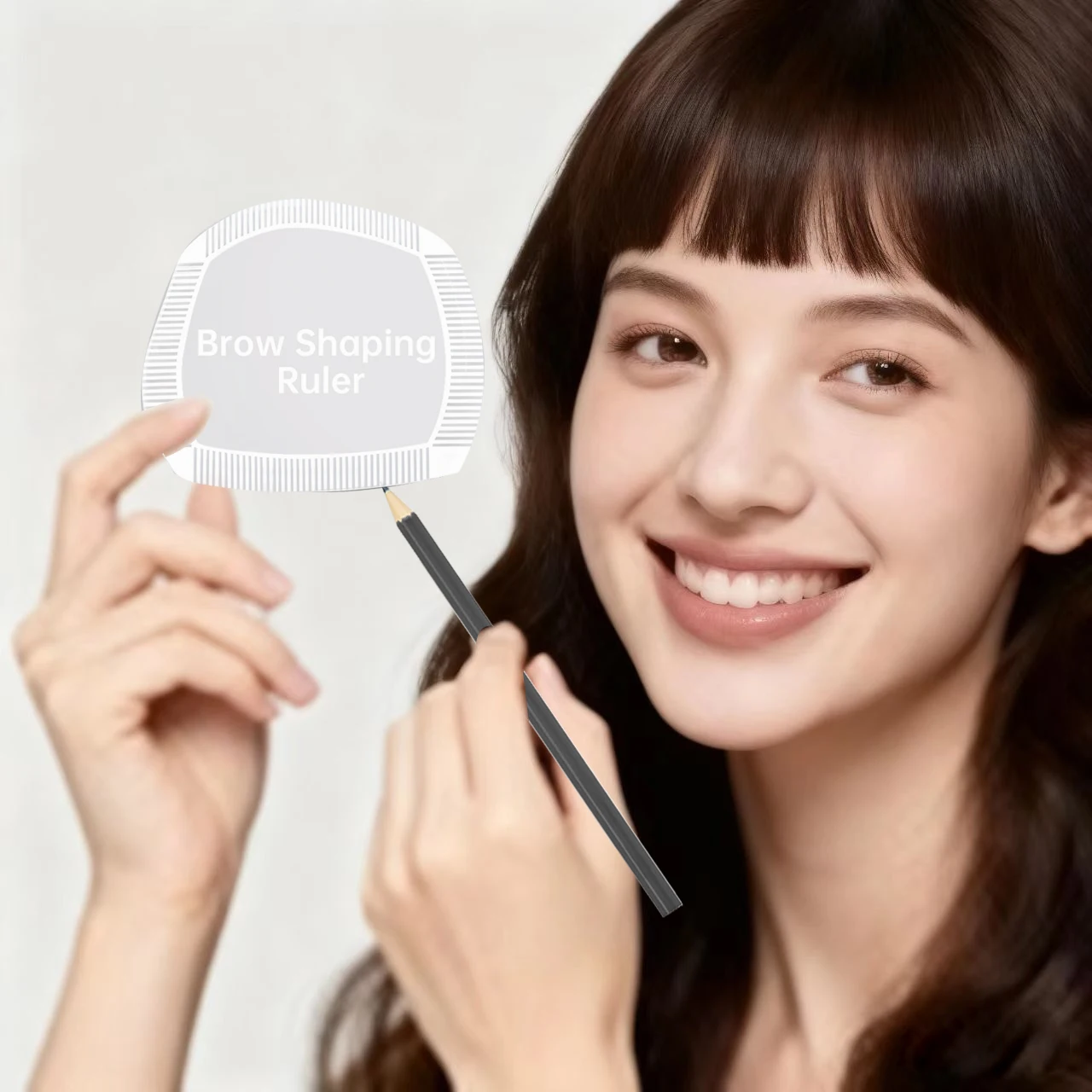 1 STÜCK Brow Mapping Lineal Augenbrauenformungslineal 1 Minute Schnelles Zeichnungsdesign Brow Easy Tool Microblading Permanent Mekup Schablonen