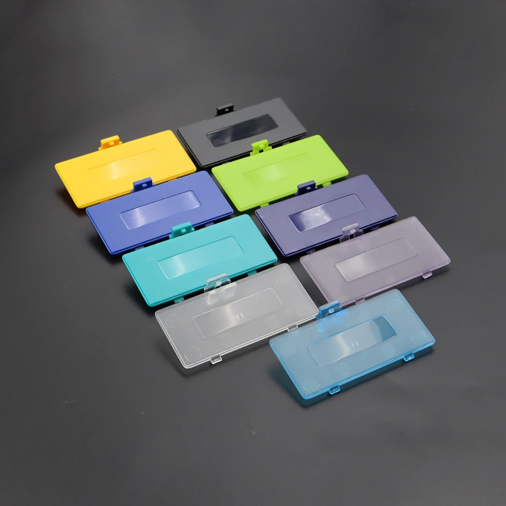 1pcs 교체 부품 배터리 커버 뒷문 기계 백팩 도어 커버 셸 게임보이 포켓 GBP 콘솔 게임용