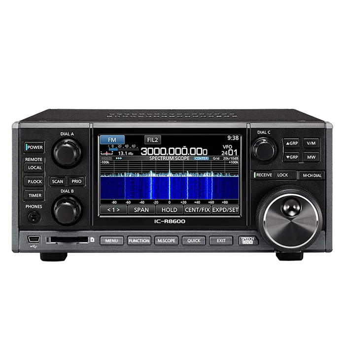 0.010000-3000.000MHZ, RECEPTOR DE COMUNICACIÓN DE RADIO IC-R8600