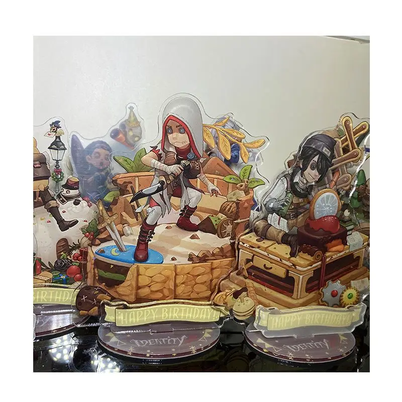 Game Identity V Anime Margaretha Eli Robbie Naib Acrylic Stand Doll Figure Model Plate Cosplay Toy for Gift