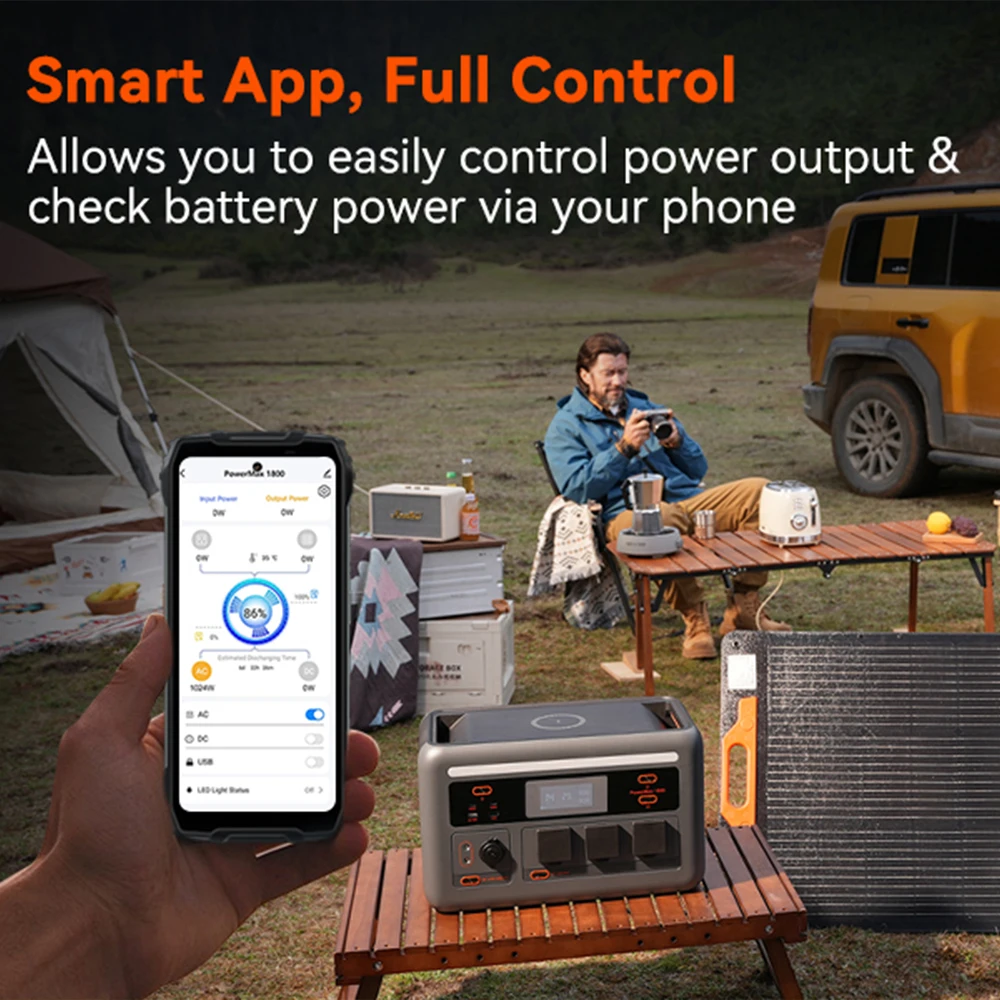 OSCAL PowerMax 1800 SE, statio - Outdoor Power Outlet Wifi avis et prix
