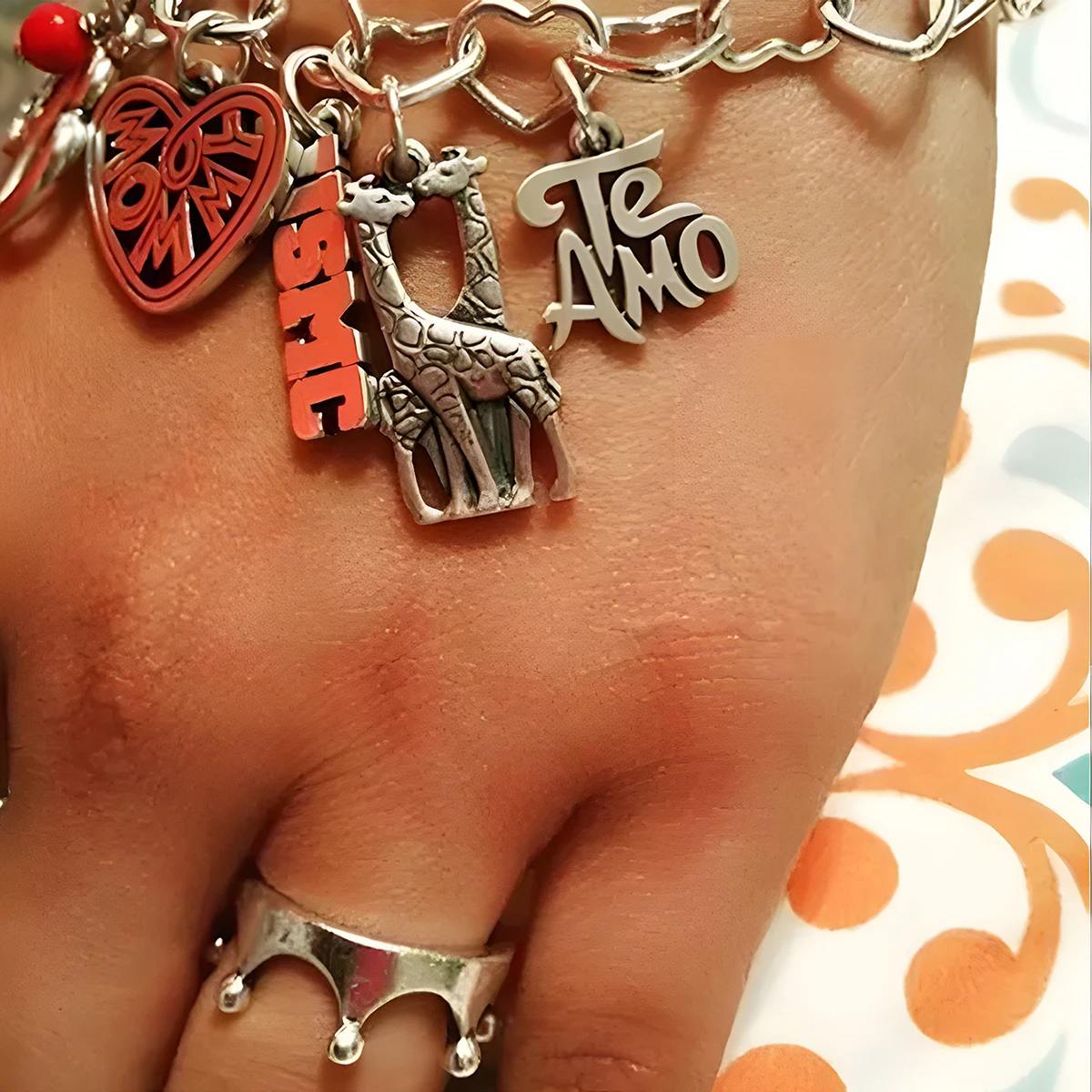 1pc S925 sterling silver Letter DIY Pendant,TeAMo Unique and Retro style DIY pendant , for daily, party, and banquet decor