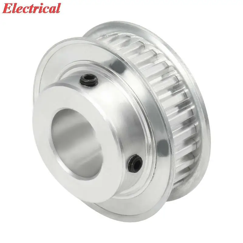1pc Aluminum 30 Teeth 16mm Bore 5.08mm Timing Belt Pulley for 10mm Belt
