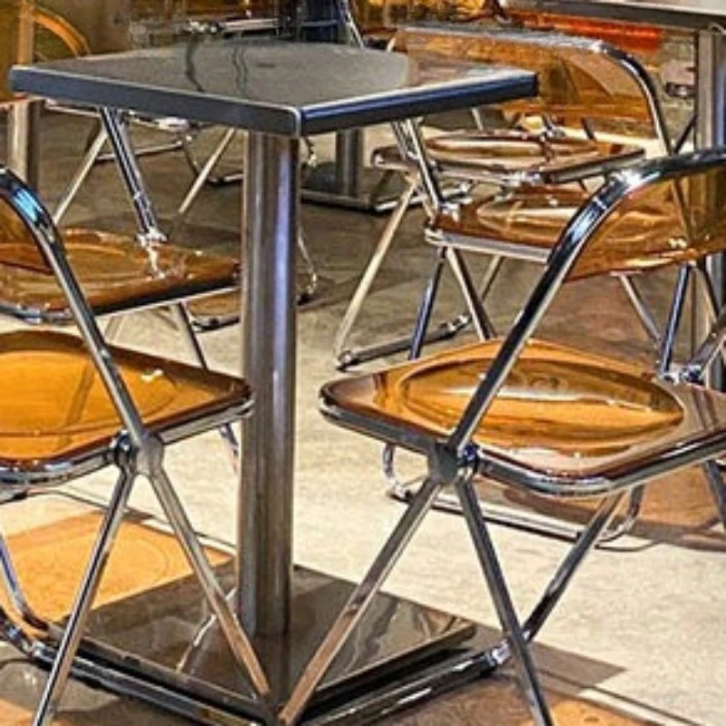 

Special Rectangular Coffee Table Light Luxury Environment Design Dining Chair Useful Function Cafe Furniture Couchtisch XY40KFZ