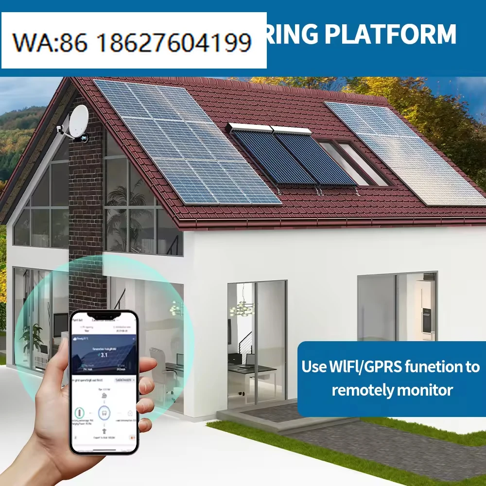 Indoor 30KWH Smart Balcony 12KW Hybrid Solar System Kit 6KW 10KW 15KW Solar Panel 5KW Complete Home Energy System