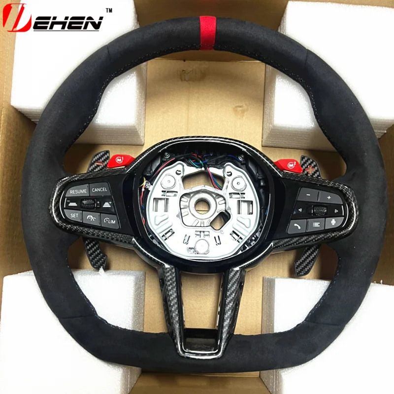 Steering Wheel For BMW 1357 Series X5 X6 F30 F31 F34 F02 F06 F10 F07 F20 F25 F26 F15 F16 M3 M5 Steering Car Interior decoration