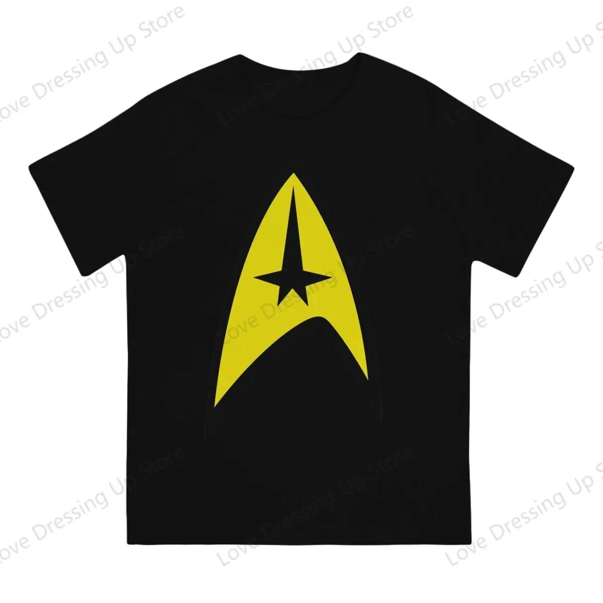 Star Treks The 100%Pure Cotton Printed Men T-Shirt Star Treks Logo Design Theme Short sleeve Tshirts Street short sleeve Tee