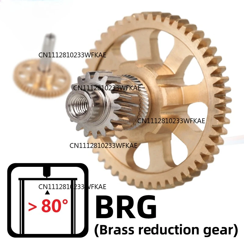 Soft Brass BRG Gear Kit for Vz-Hextrudort-Low DDG NF Sunrise/Voron Cw1 Cw2 Sherpa Mini Micro Exturder DIY 3D Printer Parts