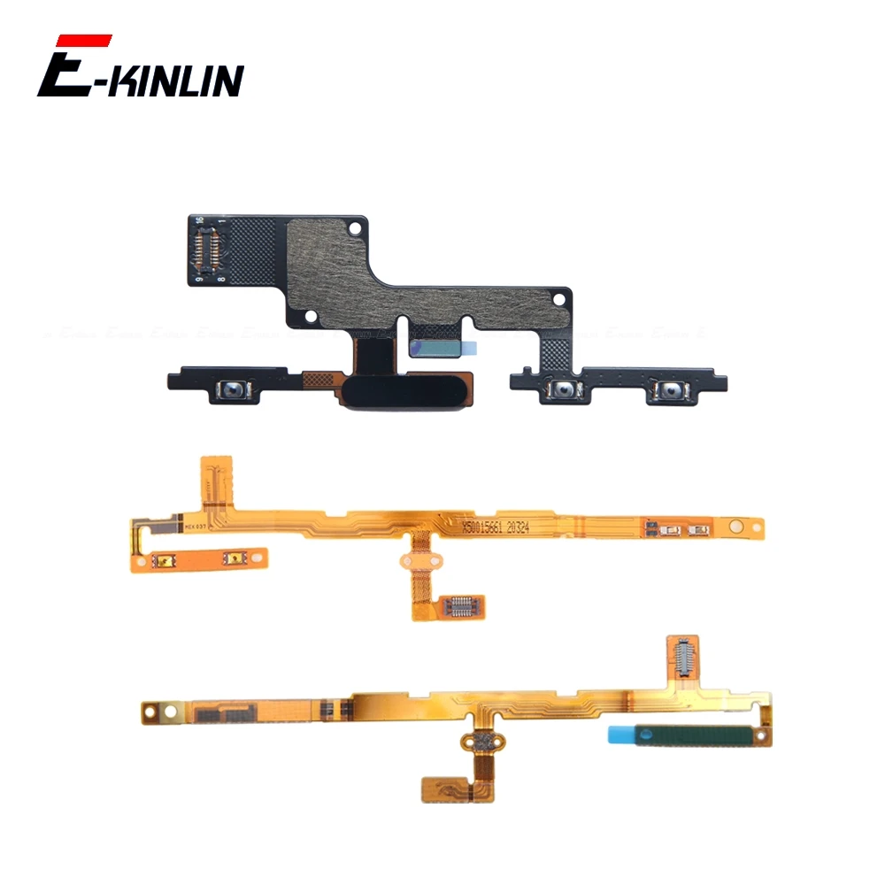 Mute Switch Power Key Ribbon Repair Parts For Sony Xperia Pro I 10 II III Lite Plus V VI Volume Button Control Flex Cable