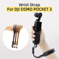 For DJI OSMO POCKET 3 Sports Camera Wrist Rope OM6/5/4/3/SE Handheld Safety Lanyard Anti-lost Anti-fall Hand Strap Accessories