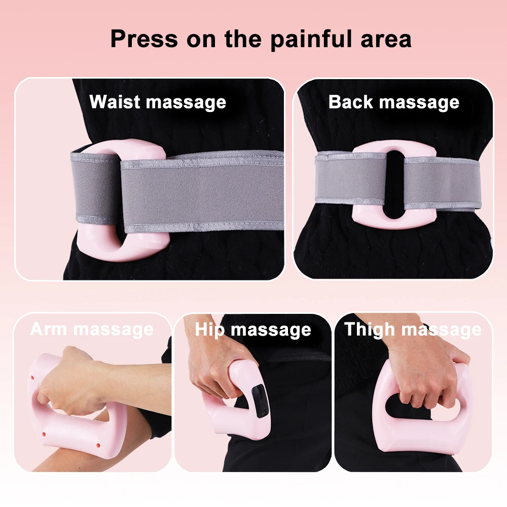 Electric Fascia Ring 5 Speed Vibration Anti-Cellulite Relaxing Muscle Body Shaping Fascial Massager Waist Arms Thighs Massager - Image 6