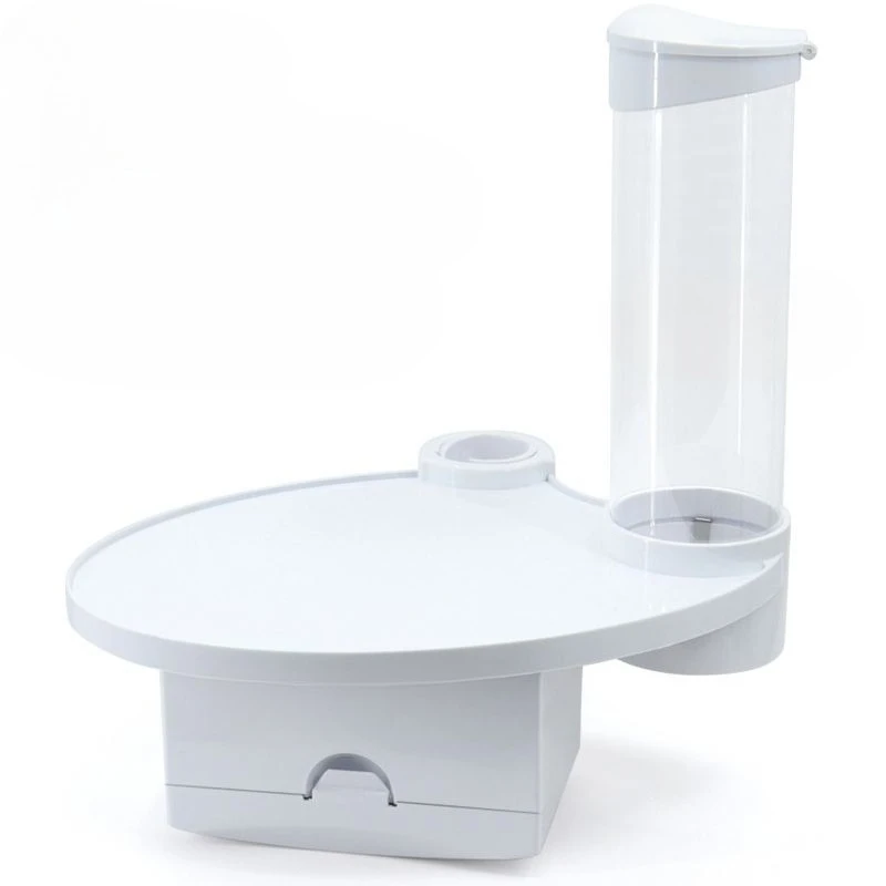 1 Set Lab Three-in-one Cup Holder, Additional Tray, Lab Chair with Extra Table Tray, Cup Holder, Tissue Box All in One S