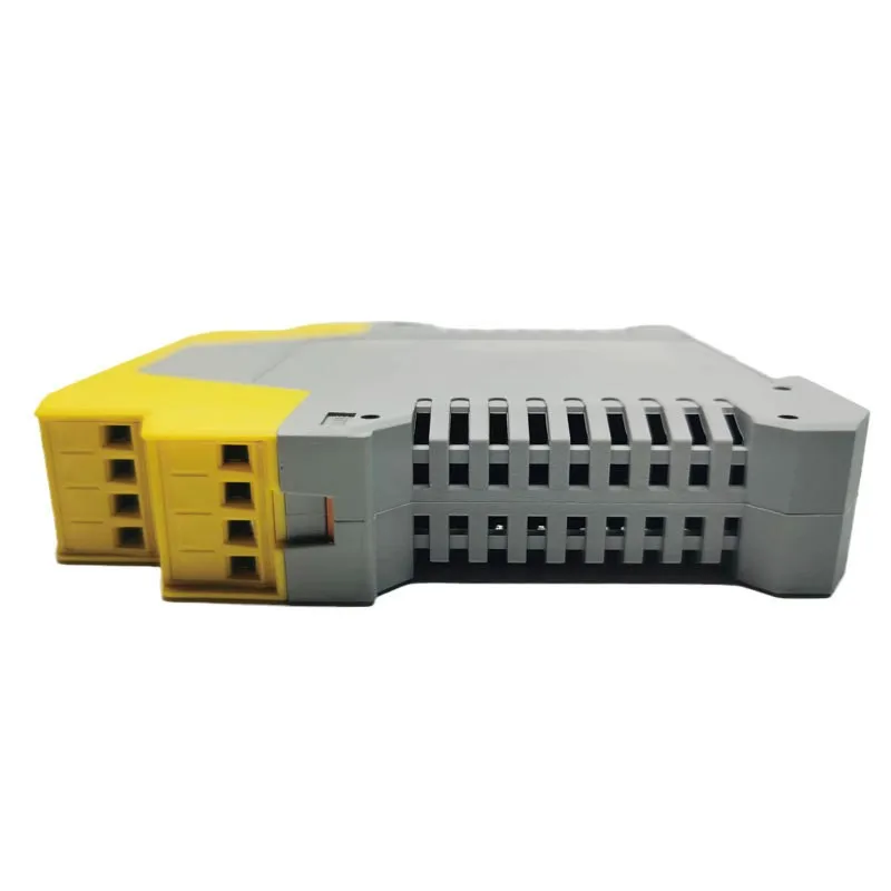 Industrial Safety Relay 24V DC AC 3NO 1NC E Stop Button Safety Gate Monitor SIL3 PLe Machine Safety Control Module